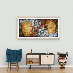 Abstract circle hapiness